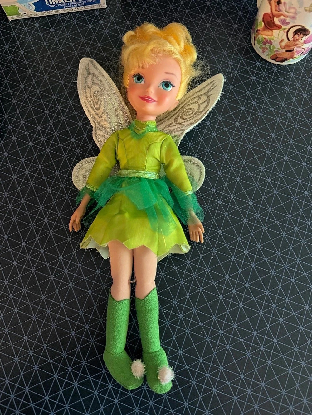 Disney Tinker Bell Fairy Doll Green & Yellow